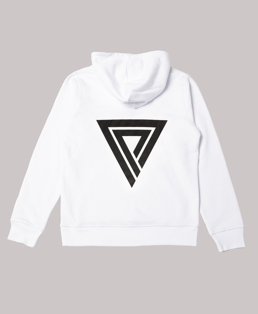 Comprar Sudadera Blanca con Triángulo de Principality