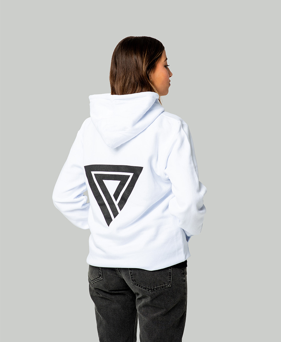 Comprar Sudadera Blanca con Triángulo de Principality