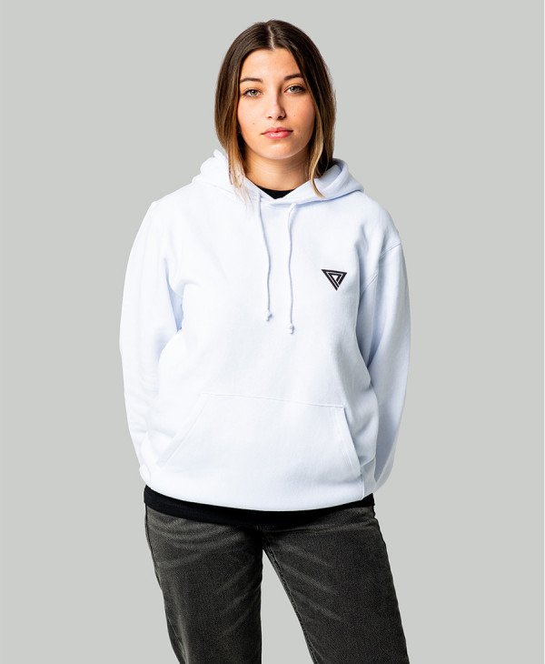 Comprar Sudadera Blanca con Triángulo de Principality