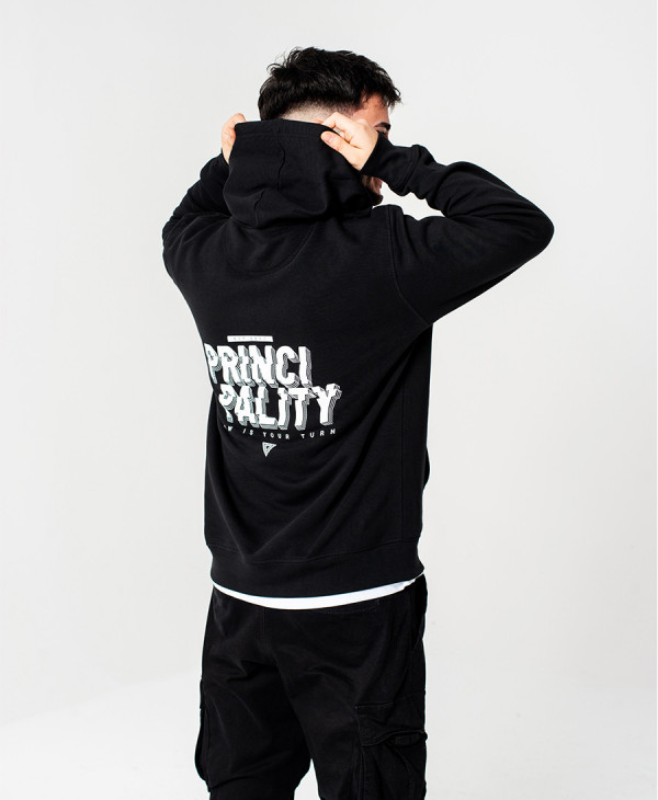 Sudadera Negra Principality | Tienda Oficial