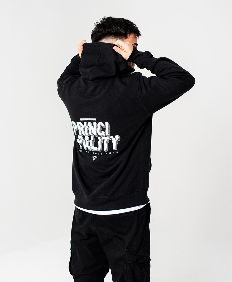 Sudadera Negra Principality | Tienda Oficial