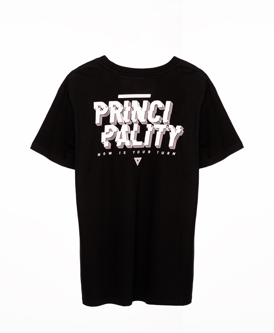 Camiseta Negra Principality | Tienda Oficial