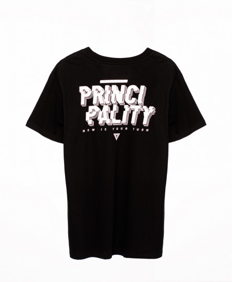 Camiseta Negra Principality | Tienda Oficial