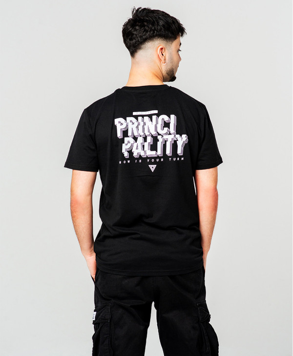 Camiseta Negra Principality | Tienda Oficial