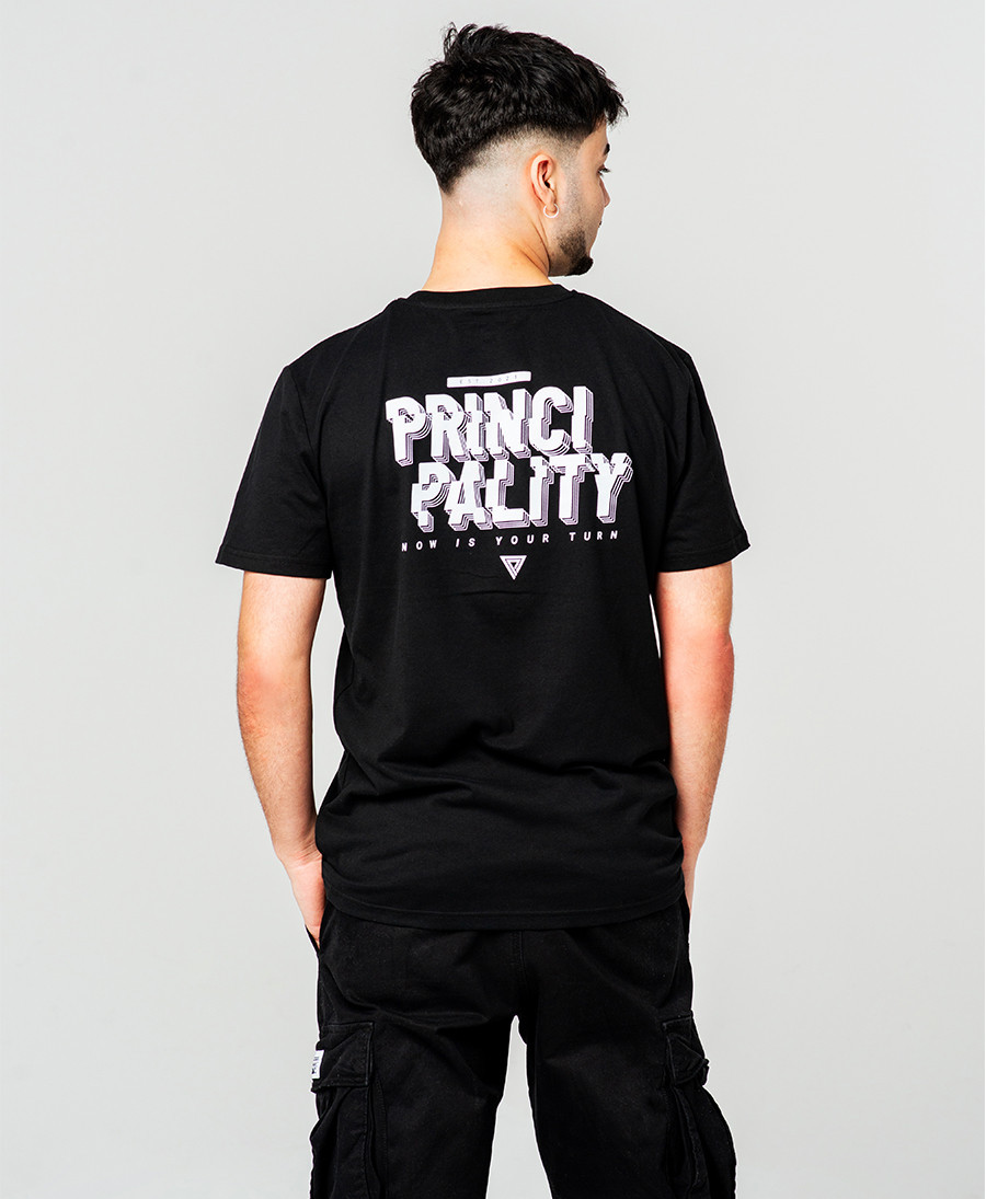 Camiseta Negra Principality | Tienda Oficial